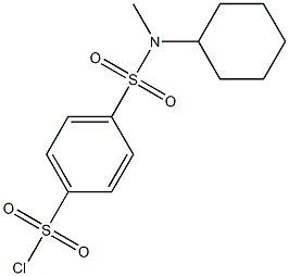 4-{[cyclohexyl(methyl)amino]sulfonyl}benzenesulfonyl chloride