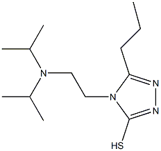  4-{2-[bis(propan-2-yl)amino]ethyl}-5-propyl-4H-1,2,4-triazole-3-thiol