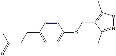 4-{4-[(3,5-dimethyl-1,2-oxazol-4-yl)methoxy]phenyl}butan-2-one
