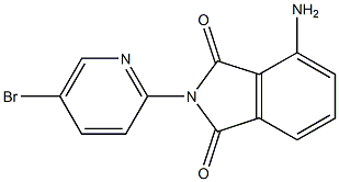 4-amino-2-(5-bromopyridin-2-yl)-2,3-dihydro-1H-isoindole-1,3-dione|