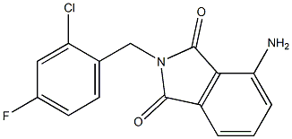 4-amino-2-[(2-chloro-4-fluorophenyl)methyl]-2,3-dihydro-1H-isoindole-1,3-dione