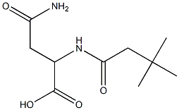  4-amino-2-[(3,3-dimethylbutanoyl)amino]-4-oxobutanoic acid