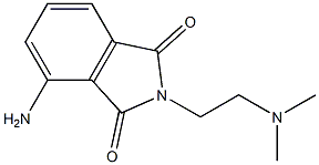 4-amino-2-[2-(dimethylamino)ethyl]-2,3-dihydro-1H-isoindole-1,3-dione Structure