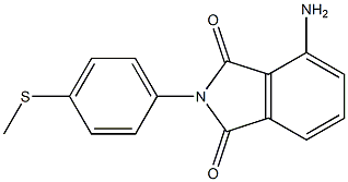 4-amino-2-[4-(methylsulfanyl)phenyl]-2,3-dihydro-1H-isoindole-1,3-dione