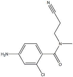  4-amino-2-chloro-N-(2-cyanoethyl)-N-methylbenzamide