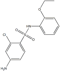 4-amino-2-chloro-N-(2-ethoxyphenyl)benzene-1-sulfonamide