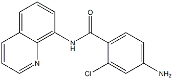 4-amino-2-chloro-N-(quinolin-8-yl)benzamide