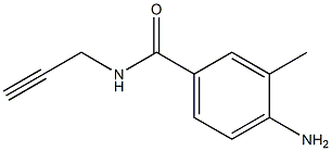 4-amino-3-methyl-N-prop-2-ynylbenzamide Struktur