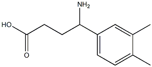 4-amino-4-(3,4-dimethylphenyl)butanoic acid