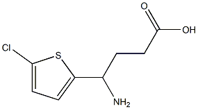 4-amino-4-(5-chlorothiophen-2-yl)butanoic acid|