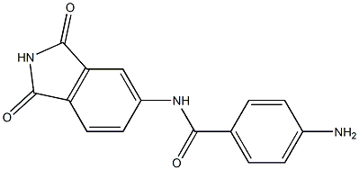 4-amino-N-(1,3-dioxo-2,3-dihydro-1H-isoindol-5-yl)benzamide