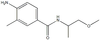 4-amino-N-(1-methoxypropan-2-yl)-3-methylbenzamide Structure