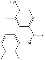 4-amino-N-(2,3-dimethylphenyl)-3-methylbenzamide,,结构式