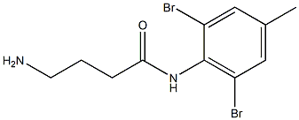 4-amino-N-(2,6-dibromo-4-methylphenyl)butanamide