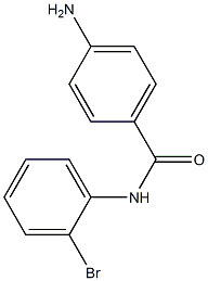 4-amino-N-(2-bromophenyl)benzamide Structure