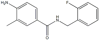 4-amino-N-(2-fluorobenzyl)-3-methylbenzamide Structure