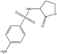 4-amino-N-(2-oxooxolan-3-yl)benzene-1-sulfonamide