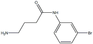 4-amino-N-(3-bromophenyl)butanamide