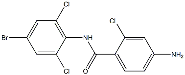 4-amino-N-(4-bromo-2,6-dichlorophenyl)-2-chlorobenzamide