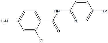 4-amino-N-(5-bromopyridin-2-yl)-2-chlorobenzamide