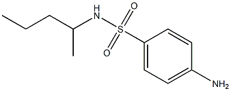 4-amino-N-(pentan-2-yl)benzene-1-sulfonamide Structure