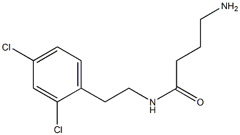 4-amino-N-[2-(2,4-dichlorophenyl)ethyl]butanamide|