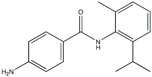 4-amino-N-[2-methyl-6-(propan-2-yl)phenyl]benzamide Structure