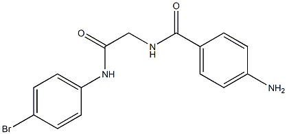 4-amino-N-{2-[(4-bromophenyl)amino]-2-oxoethyl}benzamide
