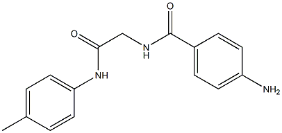 4-amino-N-{2-[(4-methylphenyl)amino]-2-oxoethyl}benzamide|