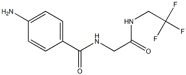 4-amino-N-{2-oxo-2-[(2,2,2-trifluoroethyl)amino]ethyl}benzamide