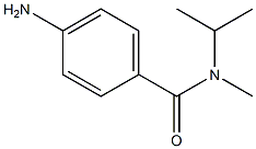 4-amino-N-isopropyl-N-methylbenzamide Struktur