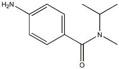 4-amino-N-isopropyl-N-methylbenzamide Structure