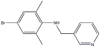 4-bromo-2,6-dimethyl-N-(pyridin-3-ylmethyl)aniline