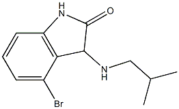  4-bromo-3-[(2-methylpropyl)amino]-2,3-dihydro-1H-indol-2-one