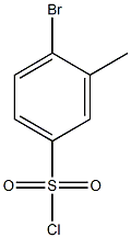 4-bromo-3-methylbenzene-1-sulfonyl chloride 结构式