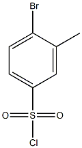 4-bromo-3-methylbenzene-1-sulfonyl chloride,,结构式