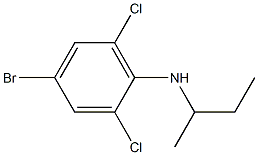 4-bromo-N-(butan-2-yl)-2,6-dichloroaniline