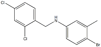 4-bromo-N-[(2,4-dichlorophenyl)methyl]-3-methylaniline