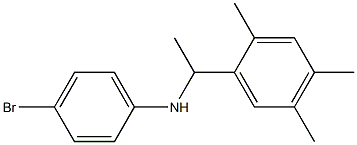 4-bromo-N-[1-(2,4,5-trimethylphenyl)ethyl]aniline