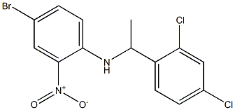 4-bromo-N-[1-(2,4-dichlorophenyl)ethyl]-2-nitroaniline|