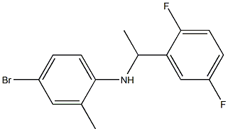 4-bromo-N-[1-(2,5-difluorophenyl)ethyl]-2-methylaniline