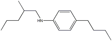 4-butyl-N-(2-methylpentyl)aniline