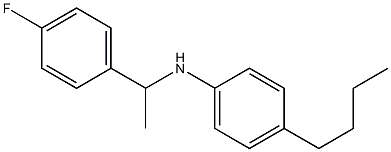 4-butyl-N-[1-(4-fluorophenyl)ethyl]aniline