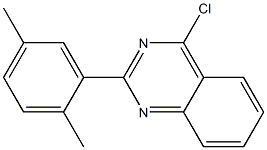 4-chloro-2-(2,5-dimethylphenyl)quinazoline Structure