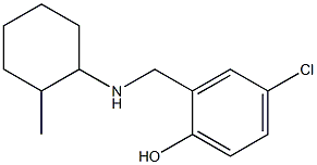  4-chloro-2-{[(2-methylcyclohexyl)amino]methyl}phenol