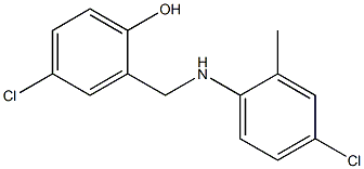 4-chloro-2-{[(4-chloro-2-methylphenyl)amino]methyl}phenol