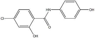 4-chloro-2-hydroxy-N-(4-hydroxyphenyl)benzamide