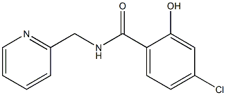 4-chloro-2-hydroxy-N-(pyridin-2-ylmethyl)benzamide