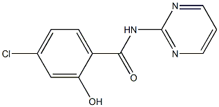 4-chloro-2-hydroxy-N-(pyrimidin-2-yl)benzamide|