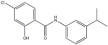 4-chloro-2-hydroxy-N-[3-(propan-2-yl)phenyl]benzamide